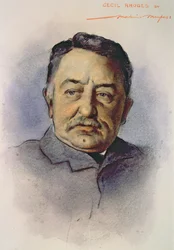 Retrato de Cecil Rhodes (1853-1902)